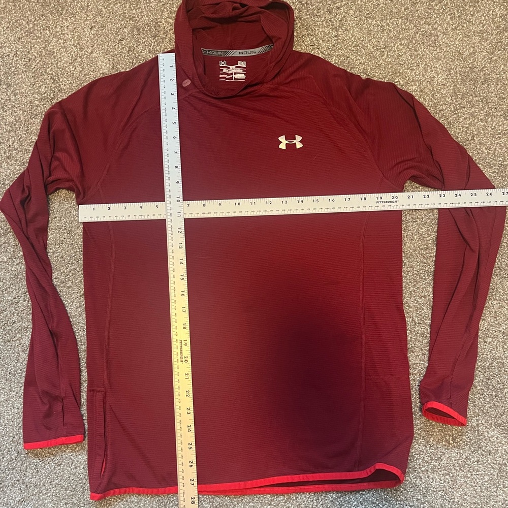 Under Armour Maroon Long Sleeve Shirt